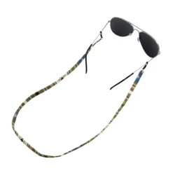 Plat Brillenkoordje Met Print Groen