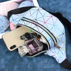 Fanny Pack Rainbow Zilver/blauw -Festival Supply Winkel 02f3 4dc9 487a 982a d0c7fd9f7320