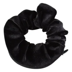 Scrunchie Met Ritssluiting Zwart