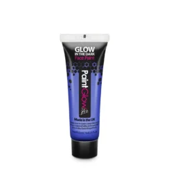 Glow In The Dark Face Paint Blauw