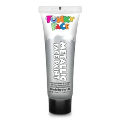 Paintglow Face & Body Paint – Metallic Silver