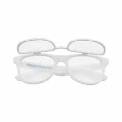 Flipstyle Spacebril Wit | Helder Met Effect