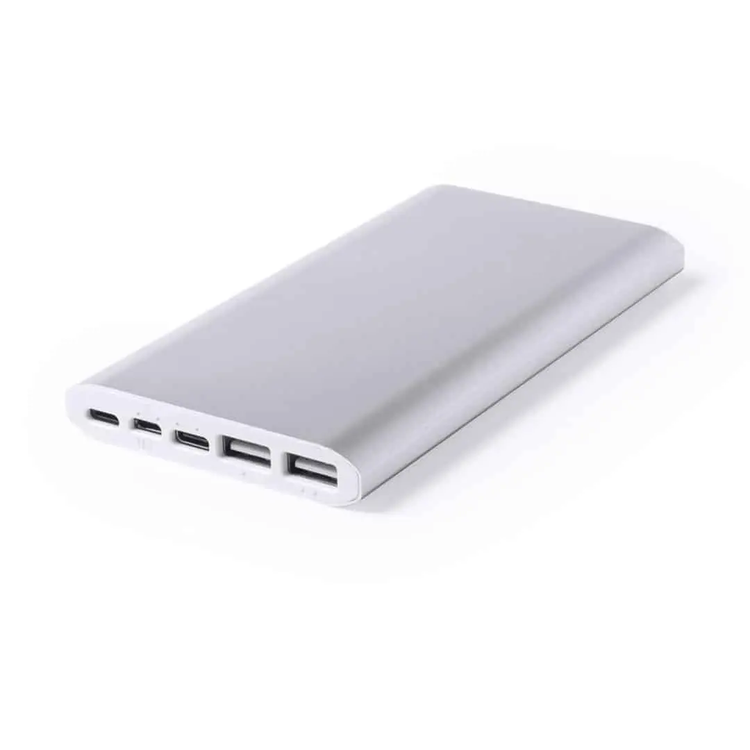 Powerbank 10.000 MAh Zilver 3 Powerbank 10.000 MAh Zilver