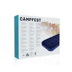Campfest Eenpersoons Luchtbed 73 X 191 Cm Blauw -Festival Supply Winkel 3631 9487 4f8b bcaf e3c44b23ffca