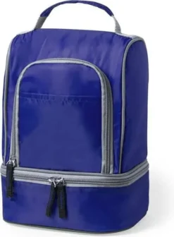 Koeltas Met Draaglus Blauw