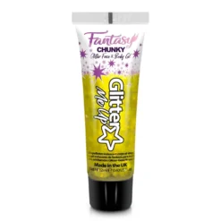 Paintglow Glitter Me Up Fantasy Chunky Glitter Face & Body Gel – Golden Griffin – 12ml