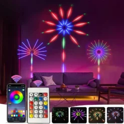 Vuurwerk LED Lamp