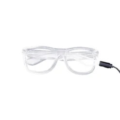 LED Bril Transparant