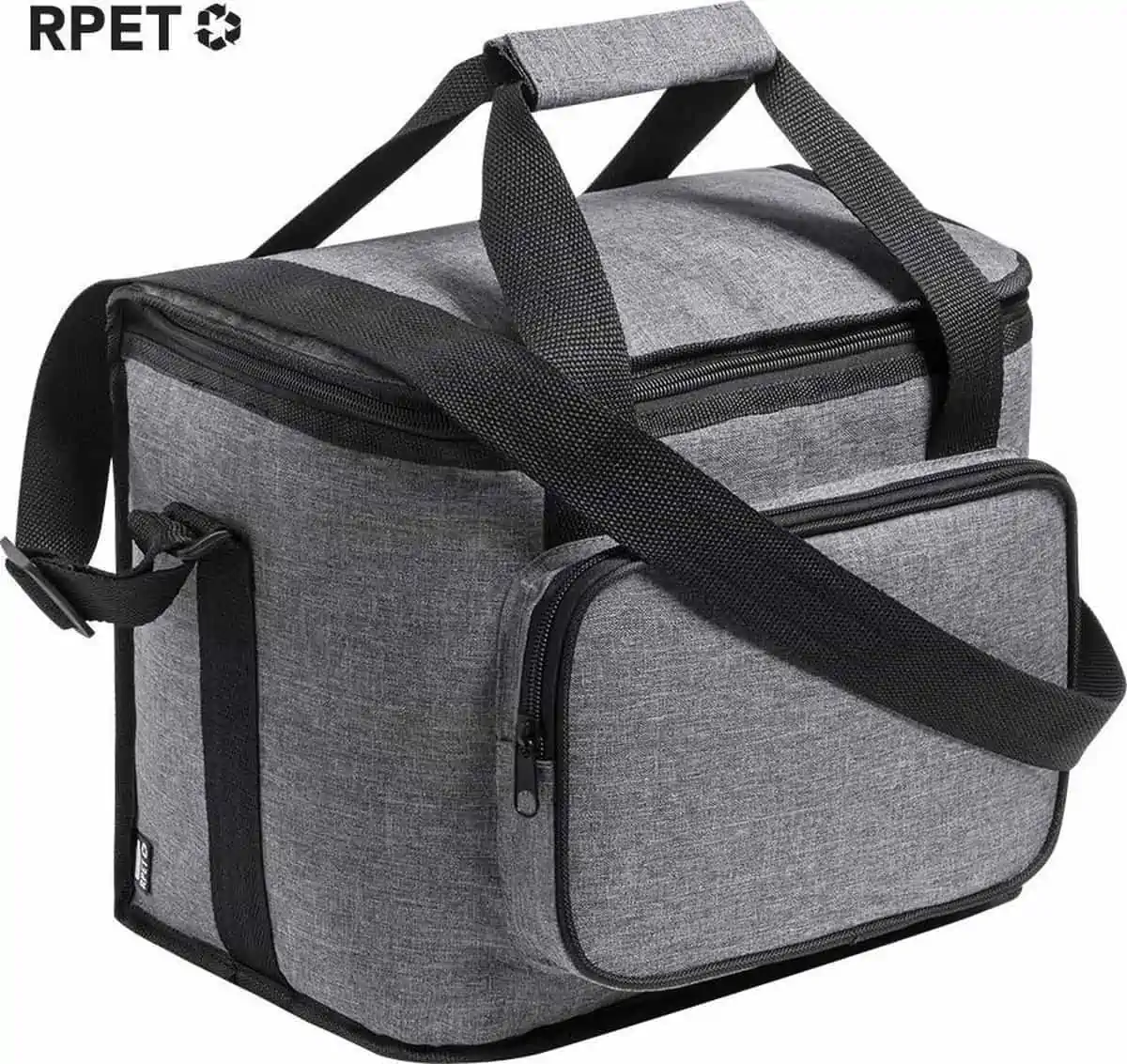 Duurzame Koeltas RPET | Gerecycled Plastic | Grijs 3 Duurzame Koeltas RPET | Gerecycled Plastic | Grijs