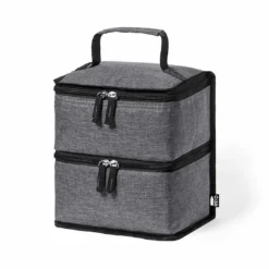Koeltas Met Dubbel Compartiment RPET Grijs