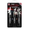PaintGlow Halloween UV Face & Body Paint Sticks Set