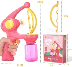 Bellenblaas Pistool Grote Bubbels In Bubbels Roze -Festival Supply Winkel 5322 93dd 4fe4 91dc 515a2bdc8879
