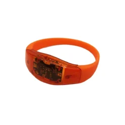 Sound Activated LED Armbandje Oranje