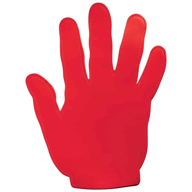 Foam Hand Zwaaihand Rood 5 Stuks 5 Foam Hand Zwaaihand Rood 5 Stuks - Afbeelding 3