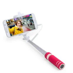 Opvouwbare Selfie Stick Rood
