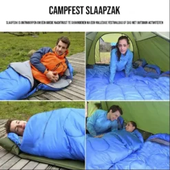 Campfest Deken Slaapzak 75 X 180 Cm Blauw -Festival Supply Winkel 7f06 6153 42f2 8850 85cbb2f7a8a0