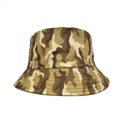 Vissershoedje Reversible Camouflage Groen