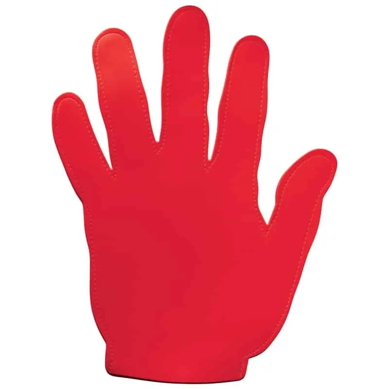 Foam Hand Zwaaihand Rood 5 Stuks 4 Foam Hand Zwaaihand Rood 5 Stuks - Afbeelding 2