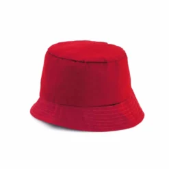 Bucket Hat Katoen Rood