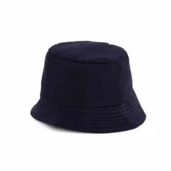 Bucket Hat Katoen Donkerblauw