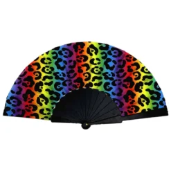 Festival Waaier Panterprint Multicolor