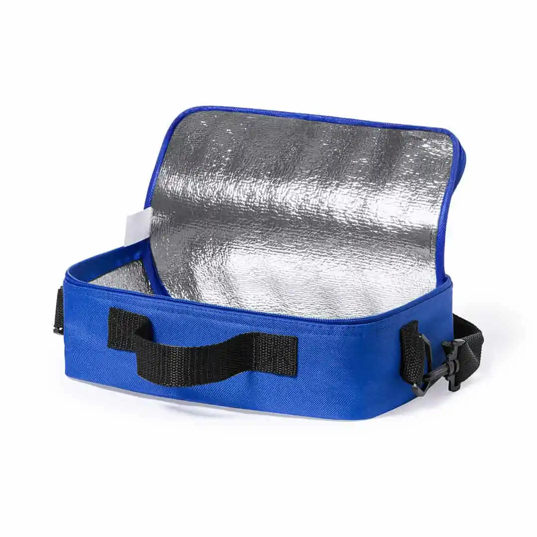 Koeltas Polyester/aluminium Blauw 4 Koeltas Polyester/aluminium Blauw - Afbeelding 2