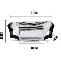 Heuptas Sterretjes Transparant/zilver -Festival Supply Winkel 8a2e cca4 4c4b bb20 c2281f8b8a3b