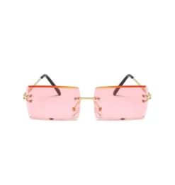 Zonnebril Rechthoekig Roze