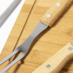 Barbecue Set Met Snijplank Bamboe 6-delig -Festival Supply Winkel 92d2 05a3 40a1 8b6d f43b5928d218