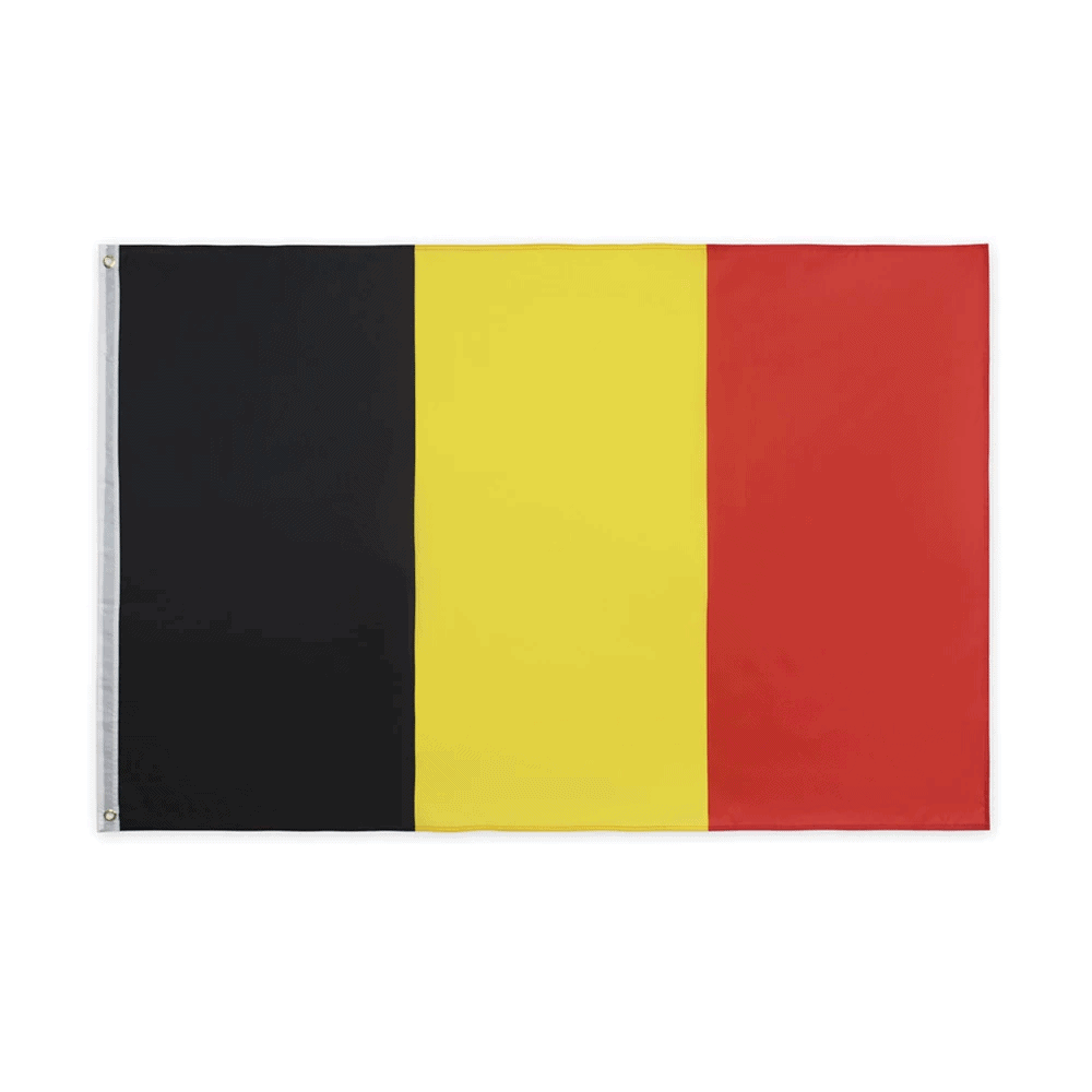 Vlag België 90 X 150 Cm 3 Vlag België 90 X 150 Cm