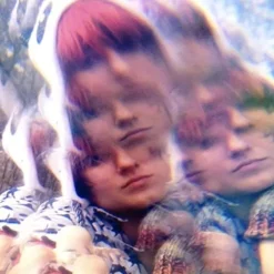 Classic Caleidoscoop Bril Wit | Big Flower -Festival Supply Winkel Caleidoscoop bril effect voorbeeld