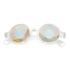 Basic Caleidoscoop Bril Transparant | Small Flower