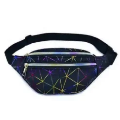 Fanny Pack | Black Rainbow