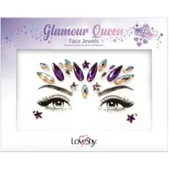 Festival Gezicht Steentjes | Glamour Queen