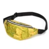 Fanny Pack | Glanzend Goud -Festival Supply Winkel Heuptasje glanzend bedrukken goud