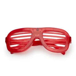 LED Shutter Bril Basic | Rood