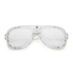 LED Shutter Bril Basic | Transparant