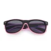 NEON Zonnebril Zwart | Neon Roze -Festival Supply Winkel Neon zonnebril roze