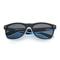 NEON Zonnebril Zwart | Neon Wit