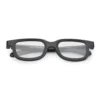 Freaky Glasses Original Spacebril Sterren Effect | Zwart -Festival Supply Winkel Original spacebril polygon effect