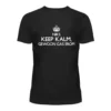 Party T-shirt Zwart | Niks Keep Kalm Gewoon Gas Erop! -Festival Supply Winkel Party t shirt zwart keep kalm gaserop
