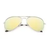 Zilveren Piloten Zonnebril | Gele Spiegel Lenzen -Festival Supply Winkel Piloten zonnebril zilver gele spiegel lenzen 2