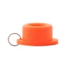 Universele Partydop | Neon Orange -Festival Supply Winkel Universele partydop oranje 1