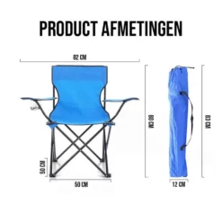 Campfest Campingstoel Met Bekerhouder Blauw -Festival Supply Winkel a84c 43a9 4496 a63c 6f4453df189c