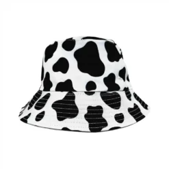 Vissershoedje Reversible Koeienprint