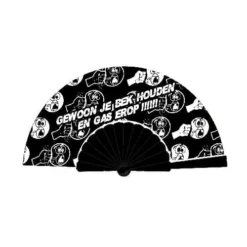 Deluxe Festival Waaier | Gewoon Je Bek Houden En Gas Erop!