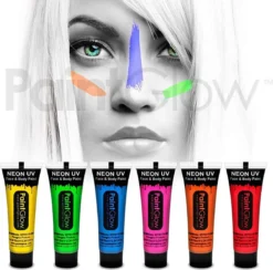 PaintGlow Face & Body Paint – Neon Verf 6x13ml
