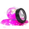 PaintGlow Fantasy Chunky Iridescent Loose Glitter – Flamingo Fiesta