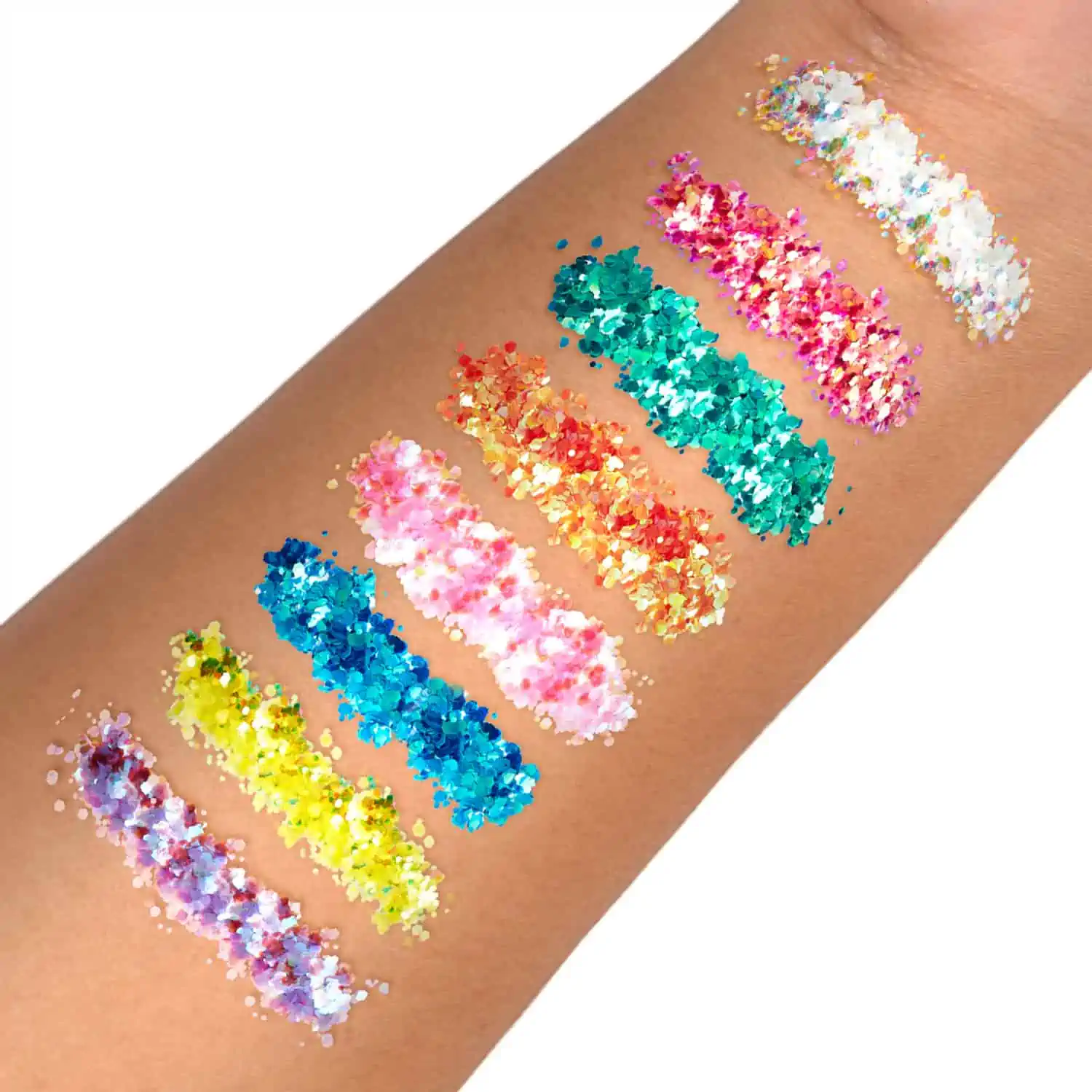 PaintGlow Fantasy Chunky Iridescent Loose Glitter – Unicorn Dreams 4 PaintGlow Fantasy Chunky Iridescent Loose Glitter – Unicorn Dreams - Afbeelding 2