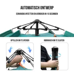 Campfest 2-3 Persoons Tent Blauw -Festival Supply Winkel d161 987f 4db7 afb4 96155b2b64a6 2